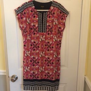 Laundry dress with bold pattern! EUC